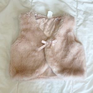 H&M fur vest